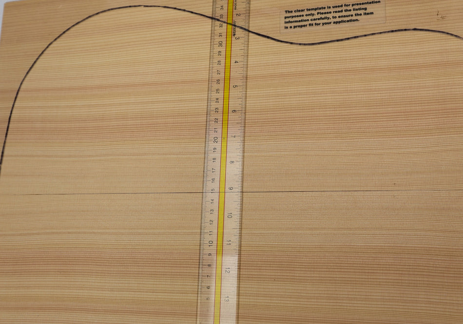 Red Cedar Dreadnought Guitar Set, 0.17" thick (Professional) - Stock# 6-5862