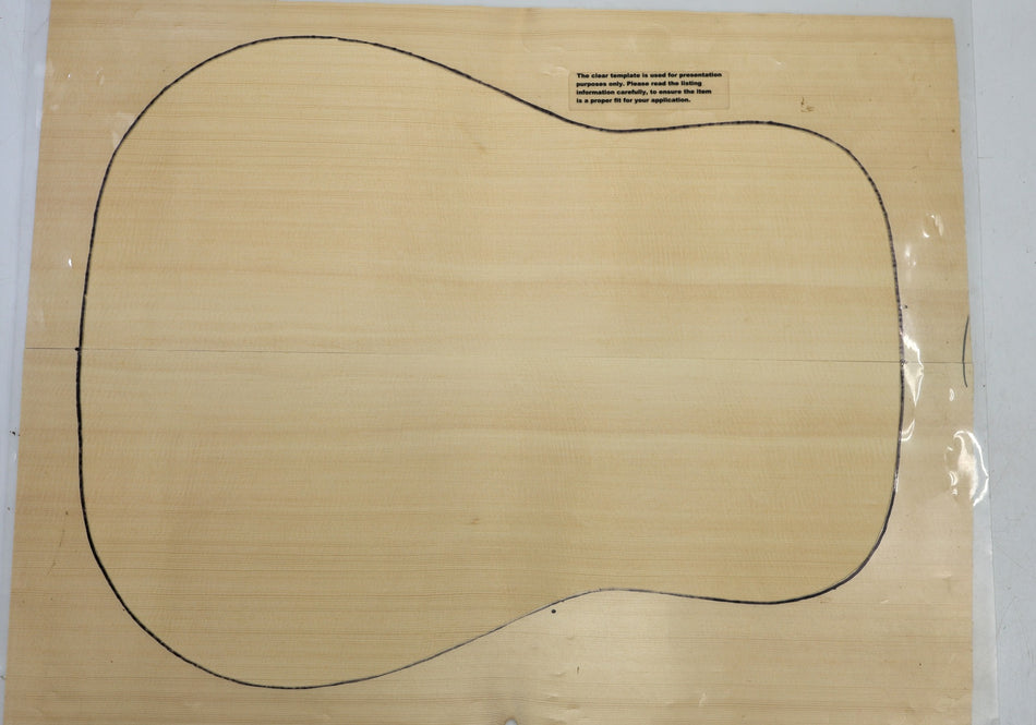 Lutz Spruce Dreadnought Guitar set, 0.16" thick (Standard) - Stock# 6-5863