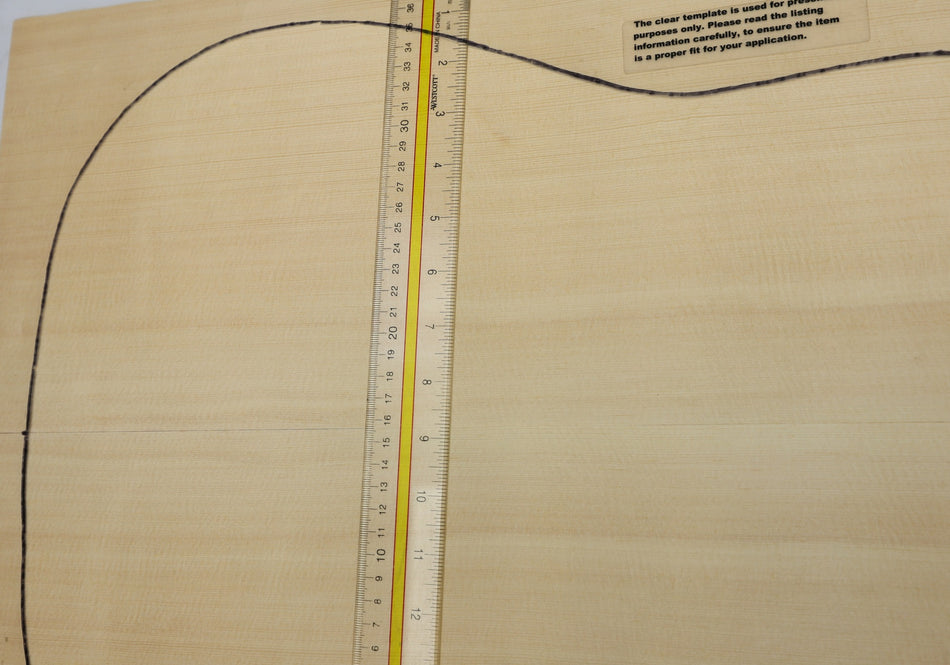 Lutz Spruce Dreadnought Guitar set, 0.16" thick (Standard) - Stock# 6-5863