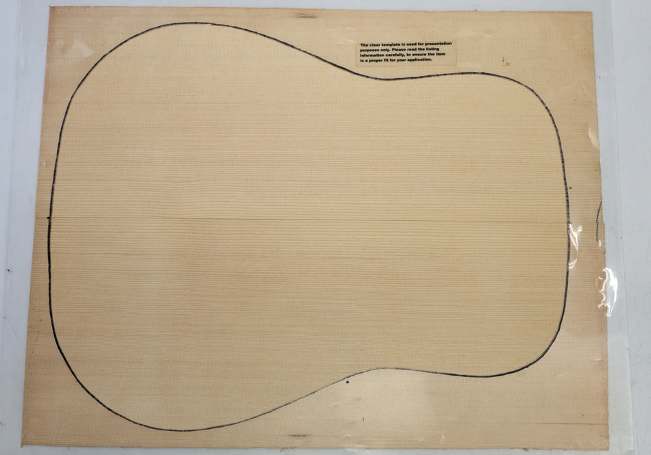 Sitka Spruce Dreadnought Guitar Set, 0.15" thick (+STANDARD +3★) - Stock# 6-5864