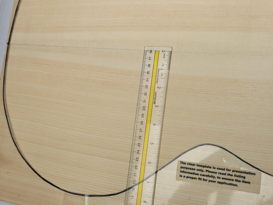 Engelmann Spruce Archtop Guitar set, 1" thick (+Economy) - Stock# 6-5865