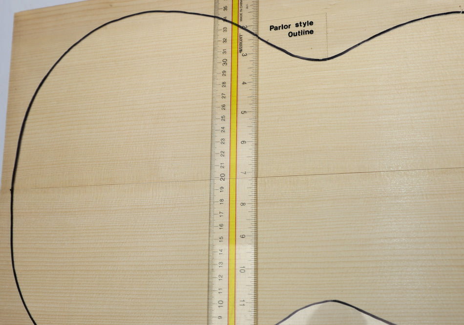 Red Spruce Parlor Guitar Set, 0.14" thick (HIGH GRADE)- Stock# 6-5935