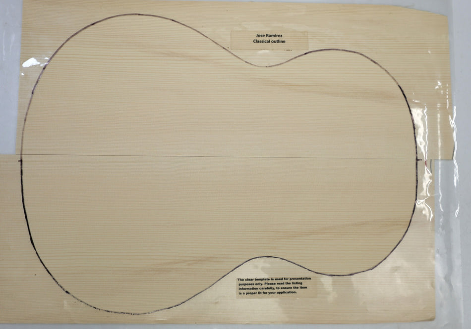 Red Spruce Classical Guitar Set, 0.18" thick (Standard) - Stock# 6-6044