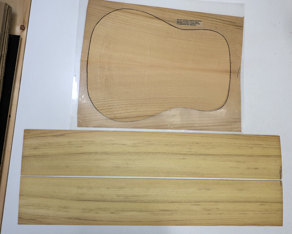 Back & Side set Robinia, Dreadnought - Stock# 6-6137