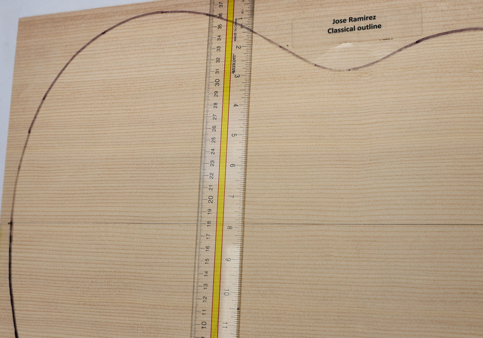 Sitka Spruce Classical Guitar Set, 0.16" thick (Standard 3★) - Stock# 6-6138