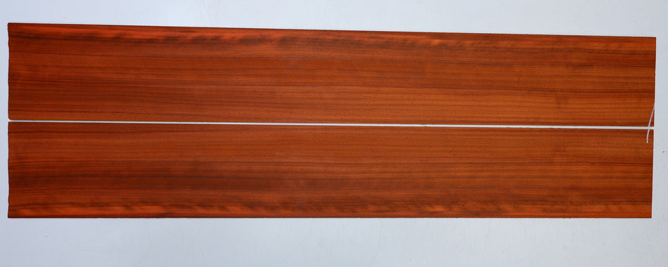 Padauk Side set 4.1 * 127 * 902 mm - Stock# 6-6200