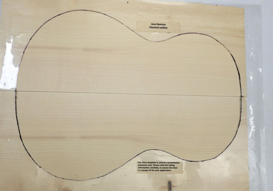 Red Spruce Classical Guitar Set, 0.16" thick (Standard) - Stock# 6-6225
