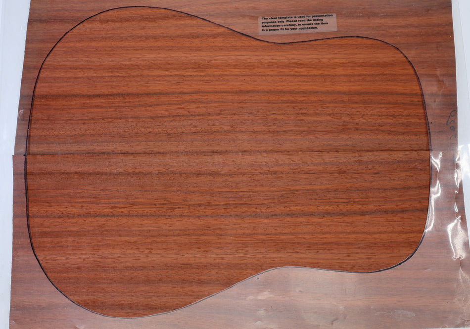 Padauk Dreadnought back & side set - Stock# 6-6249