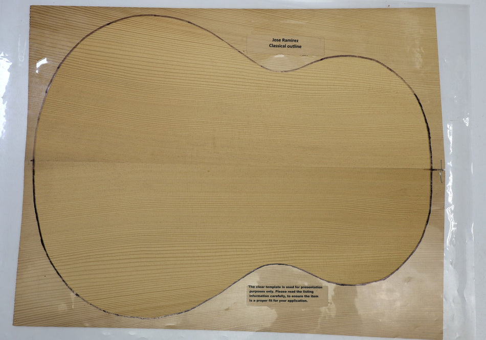 Torrefied Red Spruce Classical Guitar Set, 0.16" thick (Standard 3★) - Stock# 6-6257