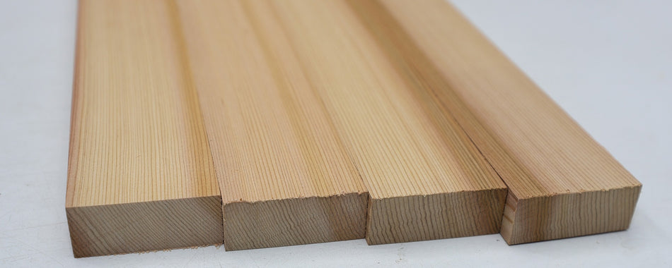 Red Cedar Bracewood, 4 blocks 0.8" x 2" x 17.75" - Stock# 6-6265