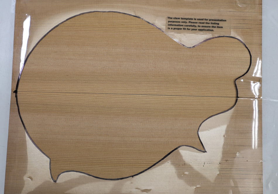 Red Cedar Mandolin / Violin set, 0.78" thick (STANDARD +3★) - Stock# 6-6317