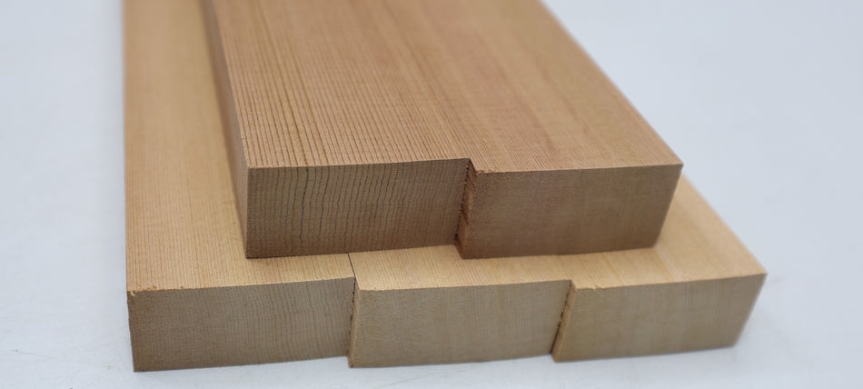Red Cedar Bracewood, 5 blocks 1" x 2" x 17" - Stock# 6-6354