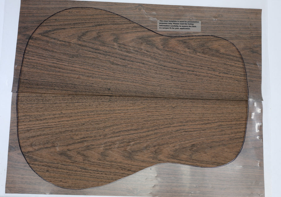 Back & Side Veneer set Bocote (0.5mm), Dreadnought - Stock# 6-6375