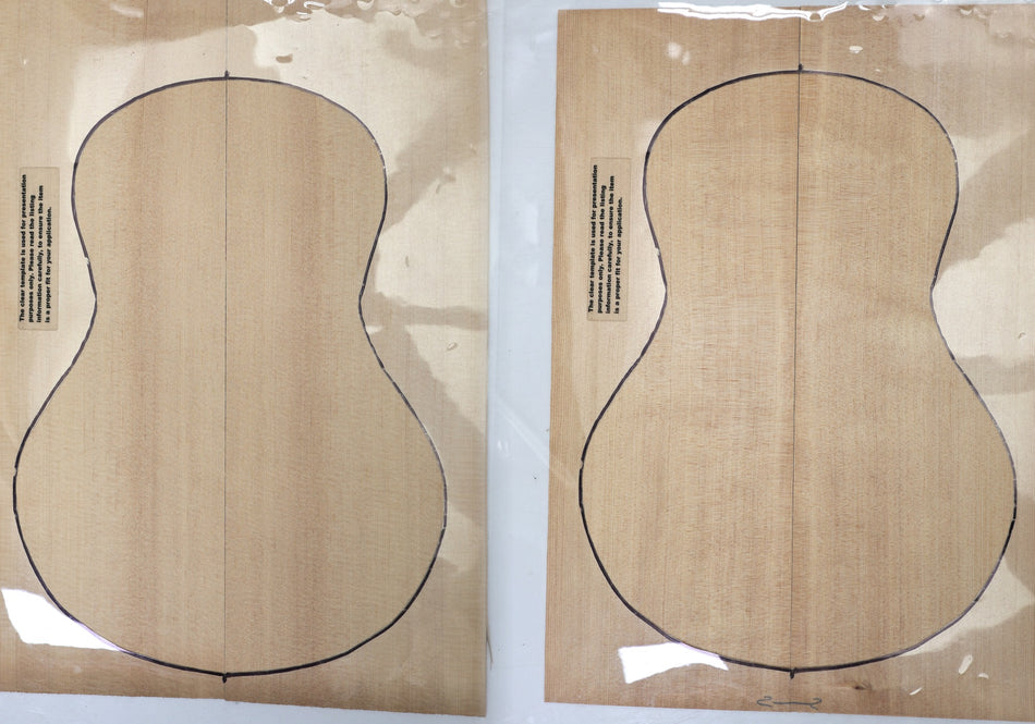 Sitka Spruce Ukulele, 2 Sets 0.14" thick (HIGH GRADE) - Stock# 6-6414
