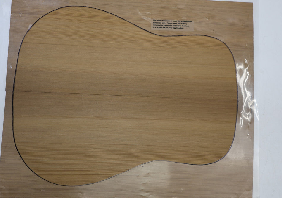Torrefied Red Cedar Dreadnought Guitar Set, 0.17" thick (+Professional) - Stock# 6-6475