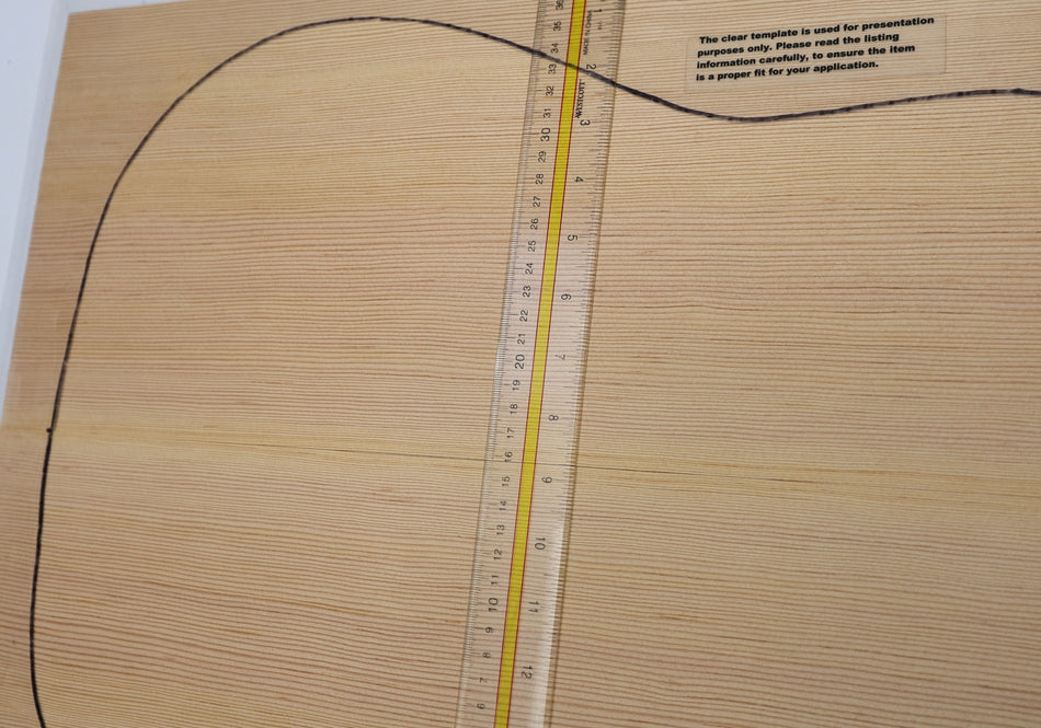 Douglas-Fir Dreadnought Guitar Set, 0.17" thick (Standard 3★) - Stock# 6-6478