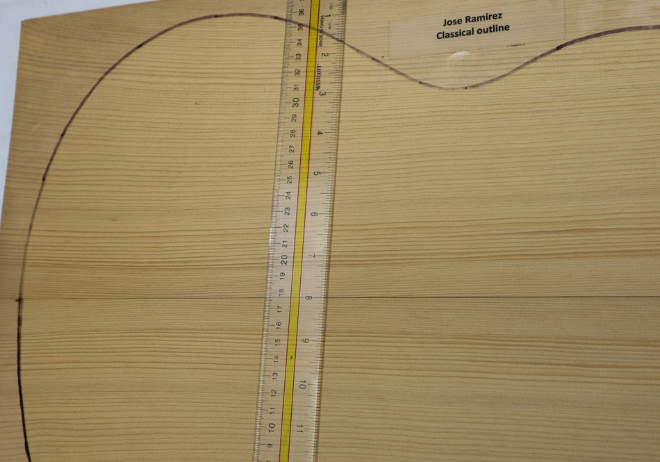 Torrefied Red Spruce Parlor Set, 0.17" thick (Professional) - Stock# 6-6492