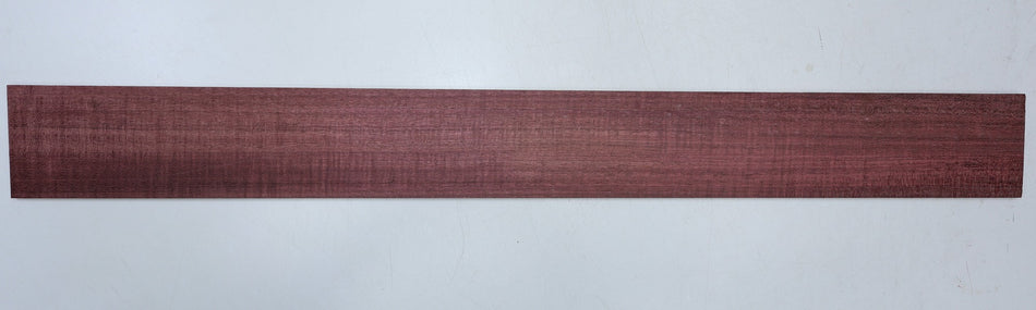 Purpleheart Bass Guitar Fingerboard, 35" long, unslotted (HIGH GRADE) - Stock# 6-6502