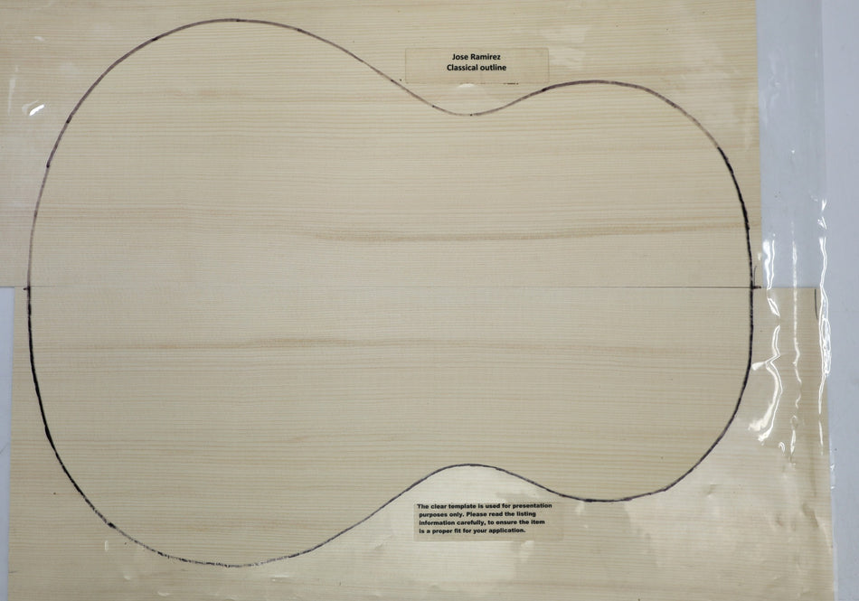 Red Spruce Classical Guitar Set, 0.19" thick (Standard) - Stock# 6-6523