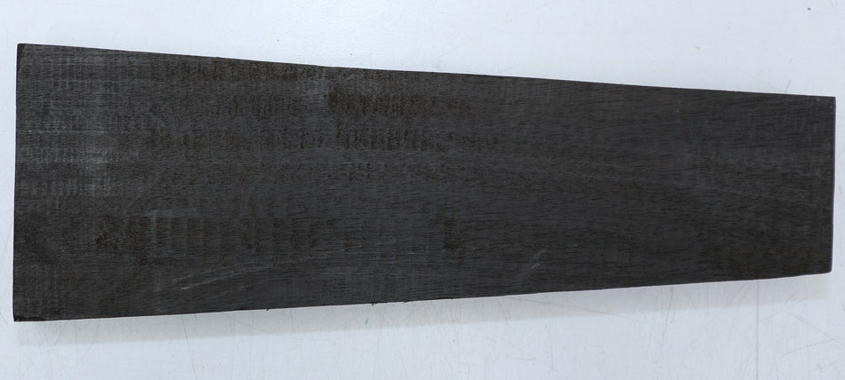 Ebony Tailpiece Blank, 9.2" x 3.2"(2") x 0.8" - Stock# 6-6531