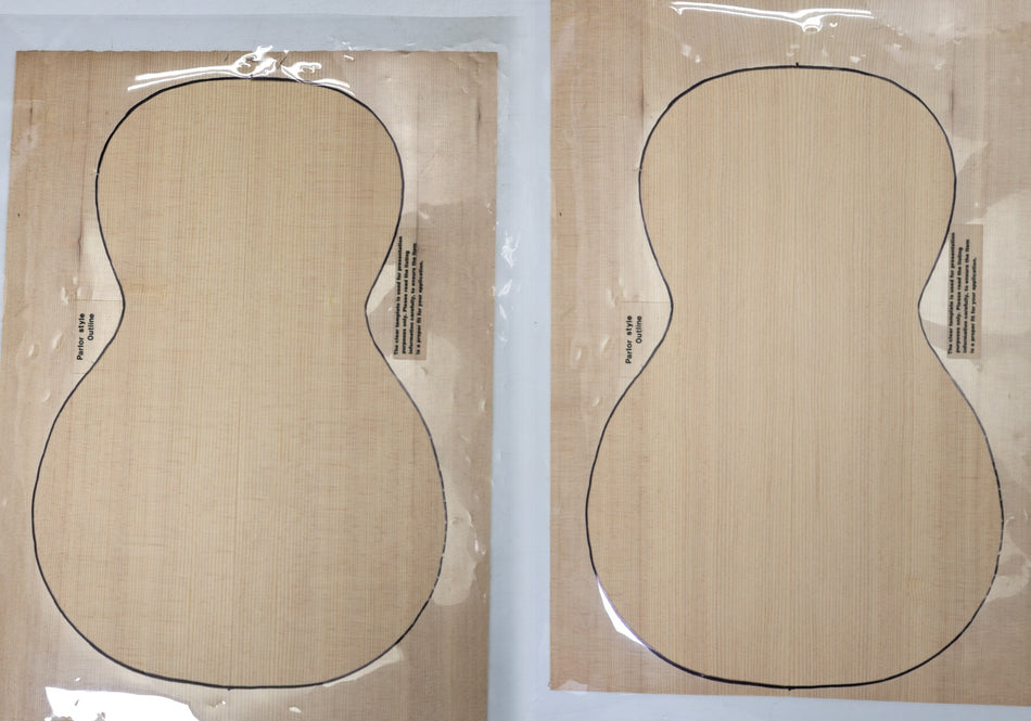 Sitka Spruce Parlor, 2 Guitar sets, 0.15" thick (Standard) - Stock# 6-6628