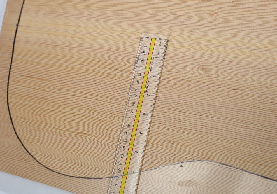 Douglas-Fir Dreadnought Guitar Set, 0.18" thick (Standard 3★) - Stock# 6-6629