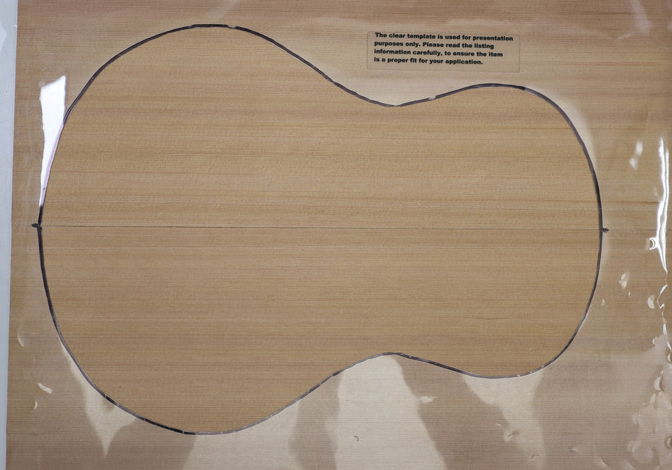 Red Cedar Ukulele Guitar Set, 0.17" thick (HIGH GRADE 4★) - Stock# 6-6631