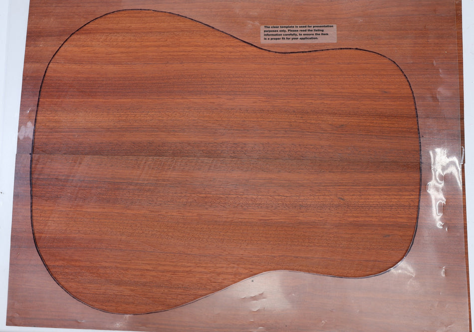 Padauk Dreadnought back & side set - Stock# 6-6633