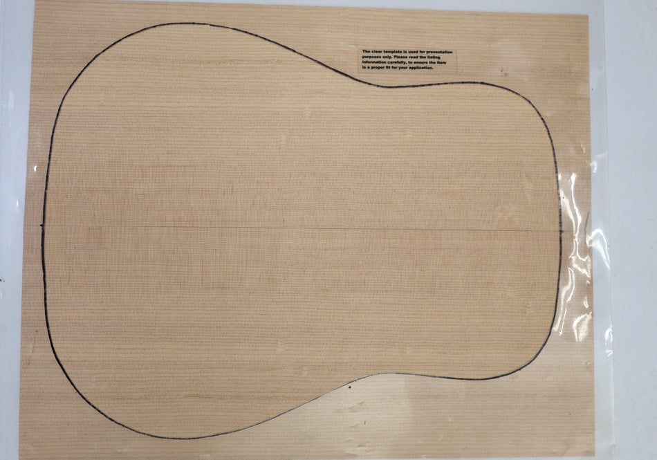Sitka Spruce Dreadnought Guitar Set, 0.165" thick (Standard 3★) - Stock# 6-6689