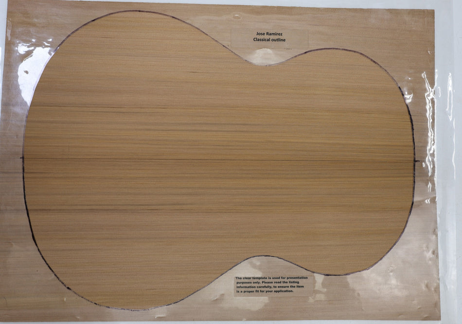 Red Cedar Classical Guitar Set, 0.145" thick (Professional) - Stock# 6-6707