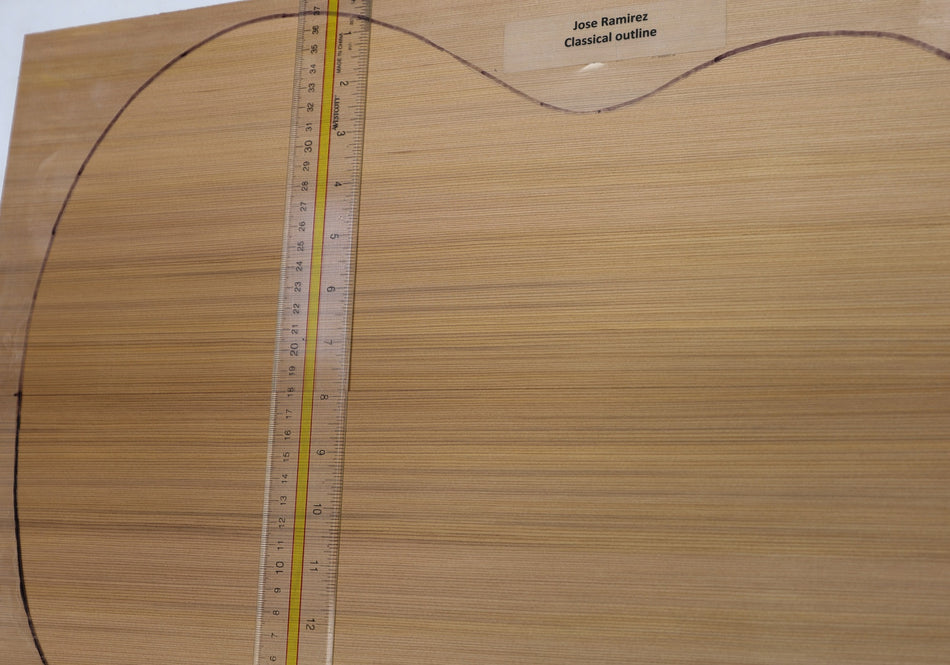 Red Cedar Classical Guitar Set, 0.145" thick (Professional) - Stock# 6-6707