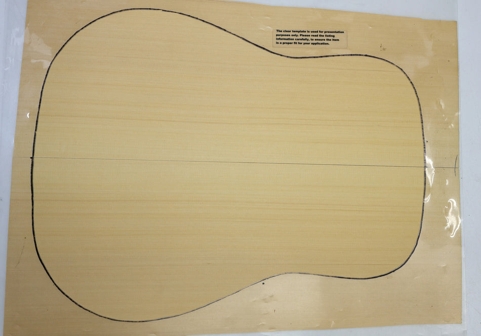 Yellow Cedar Dreadnought Guitar Set, 0.17" thick (+STANDARD +3★) - Stock# 6-6725