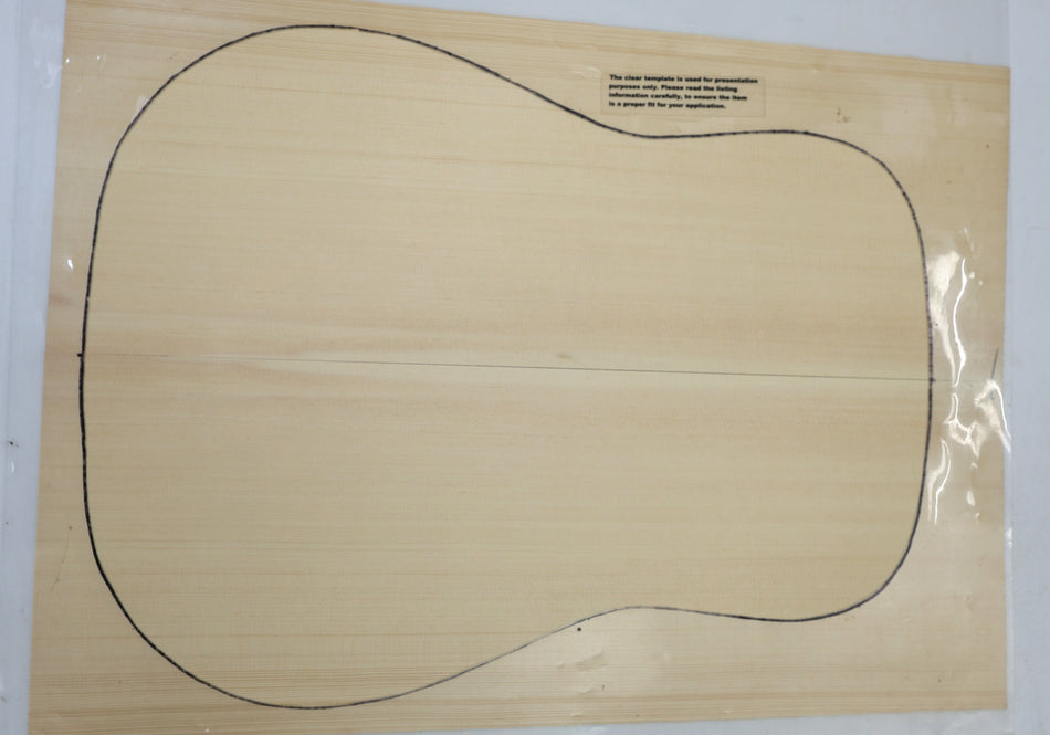 Engelmann Spruce Dreadnought Guitar Set, 0.165" thick (Professional) - Stock# 6-6757