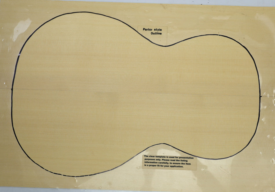 Yellow Cedar Parlor Guitar set, 0.17" thick (HIGH GRADE) - Stock# 6-6766