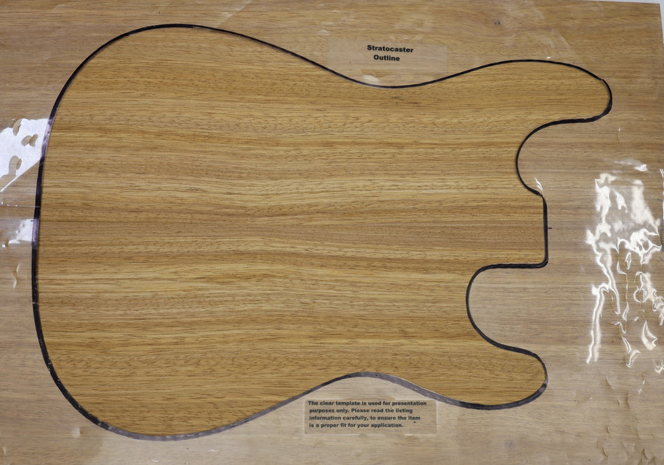Espave Guitar set, 0.25" thick - Stock# 6-6770