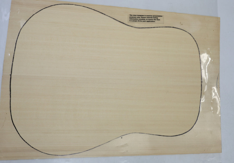 Engelmann Spruce Dreadnought Guitar Set, 0.17" thick (Professional) - Stock# 6-6787