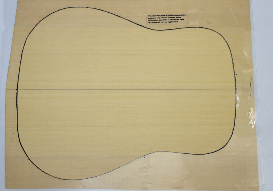 Yellow Cedar Dreadnought Guitar Set, 0.17" thick (Standard 3★) - Stock# 6-6789