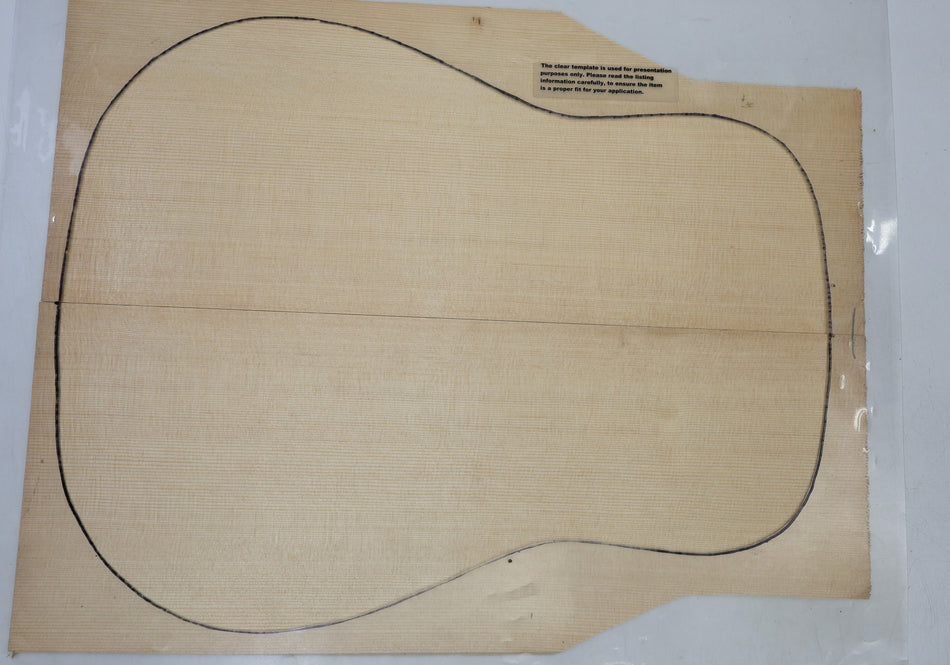 Sitka Spruce Dreadnought Guitar Set, 0.14" thick (Standard 3★) - Stock# 6-6790