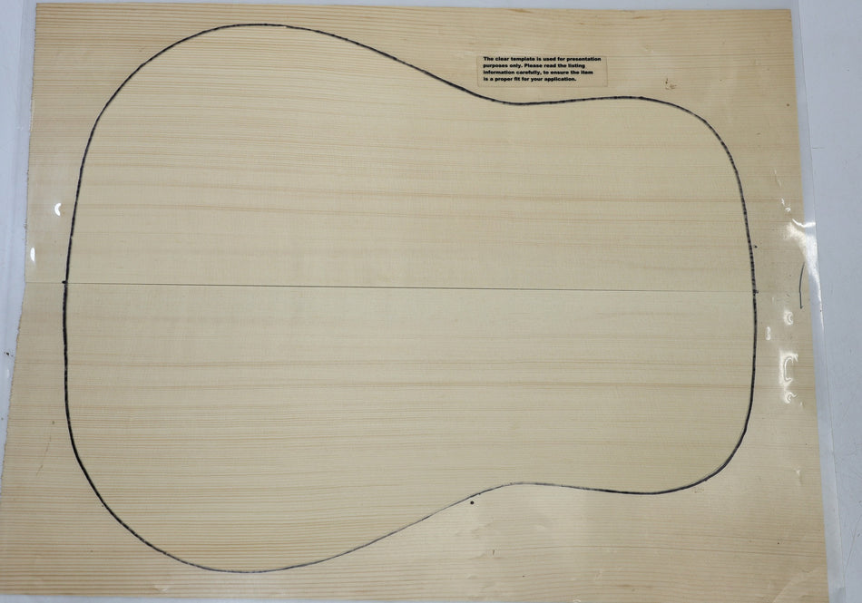 Engelmann Spruce Dreadnought Guitar Set, 0.17" thick (Professional) - Stock# 6-6827