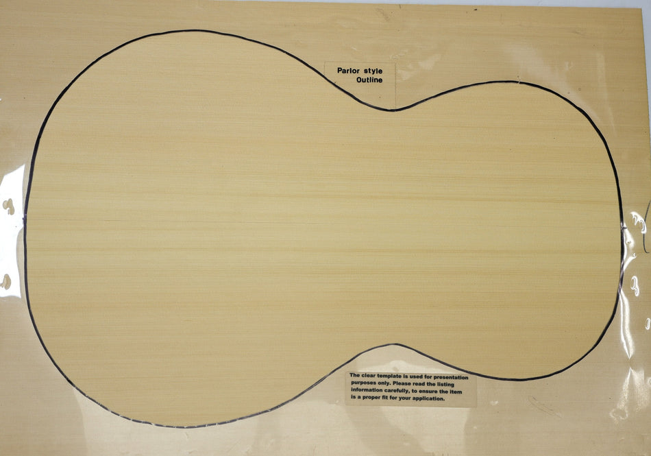 Yellow Cedar Parlor Guitar set, 0.16" thick (+STANDARD) - Stock# 6-6829