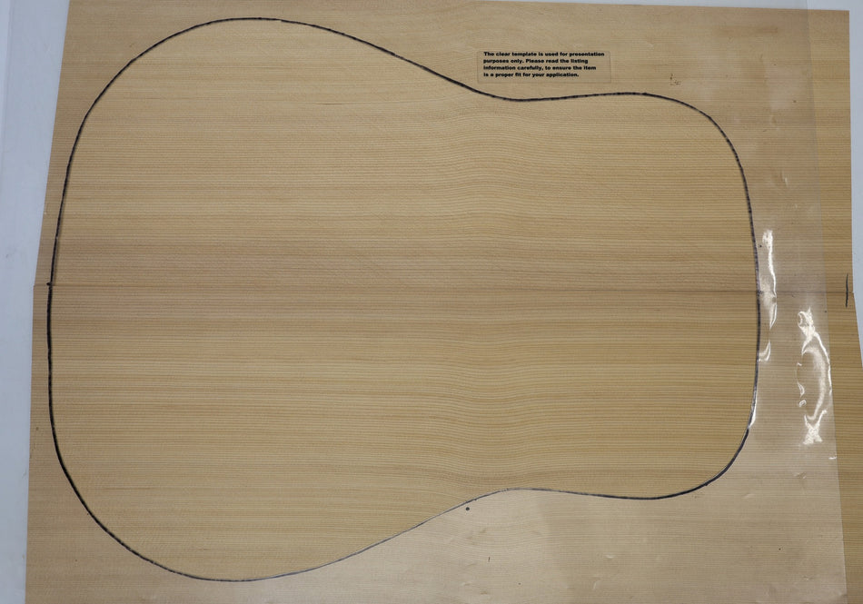 Red Cedar Dreadnought Guitar Set, 0.165" thick (Professional) - Stock# 6-6846
