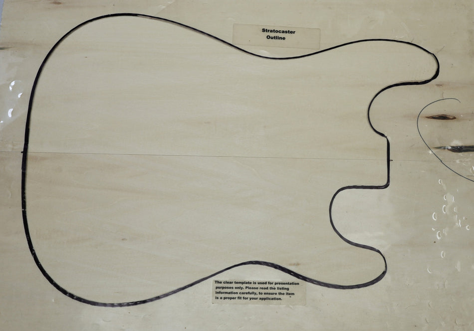 Basswood body blank, unglued 2pc, 1.87" thick (+STANDARD) - Stock# 6-6857