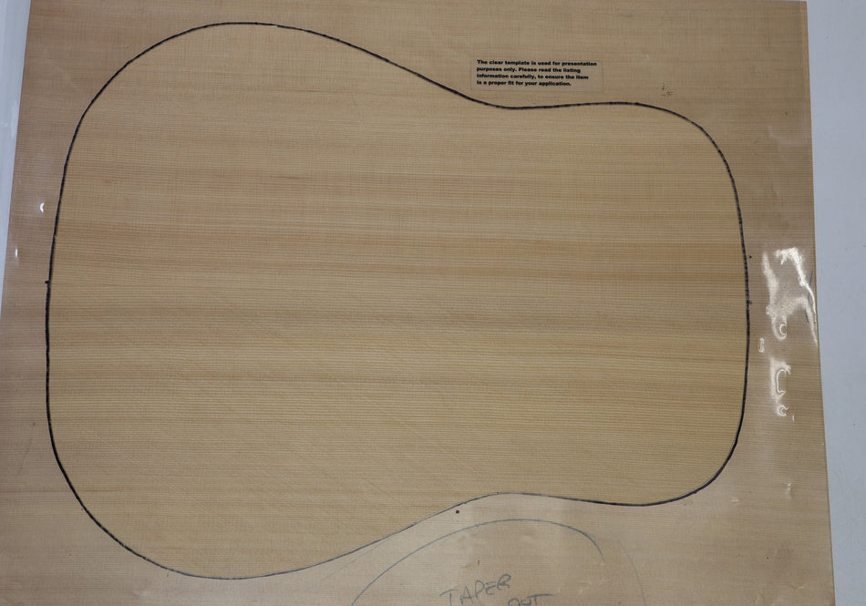Red Cedar Dreadnought Guitar Set, 0.16" thick (+STANDARD +3★) - Stock# 6-6863