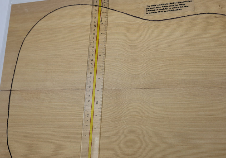 Red Cedar Dreadnought Guitar Set, 0.13" thick (+Factory) - Stock# 6-6891