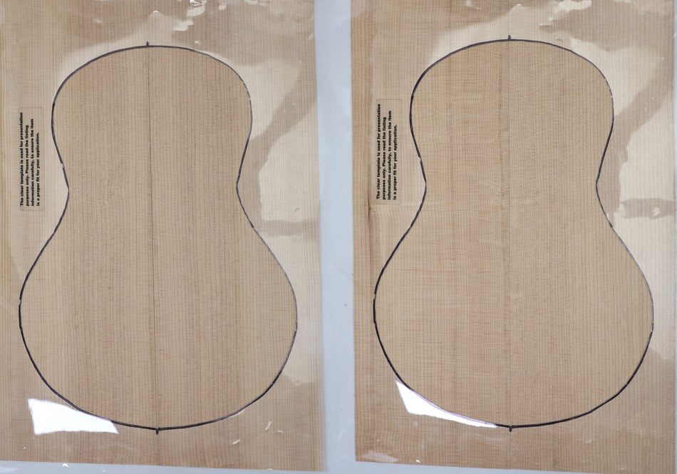 Sitka Spruce Ukulele / Flat Mandolin, 2 Sets 0.16" thick (Professional) - Stock# 6-6902