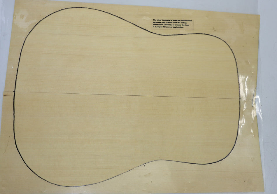 Yellow Cedar Dreadnought Guitar Set, 0.19" thick (+STANDARD +3★) - Stock# 6-6903