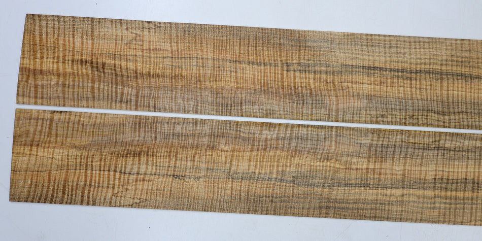 Spalted Maple Flame Side set, 4.5" wide x 35.5" (HIGH FIGURE) - Stock# 6-6922