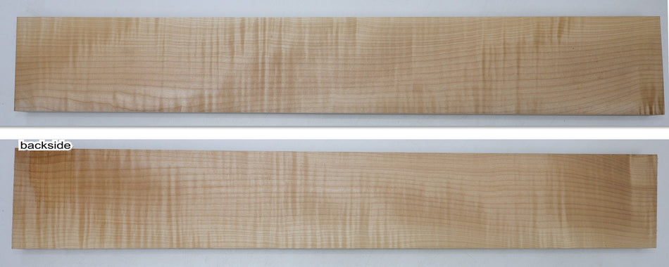 Maple Flame Neck Blank 1" x 4.4" x 29.75" - Stock# 6-6924