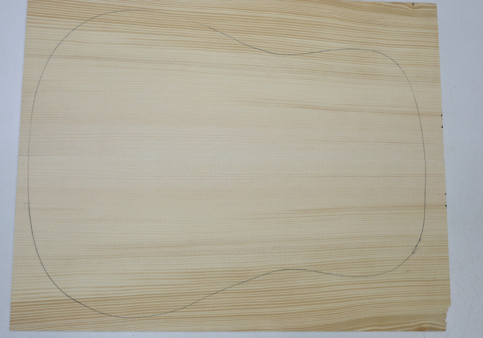 Red Spruce Dreadnought Guitar Set, 0.18" thick (Professional)  - Stock# 6-6934