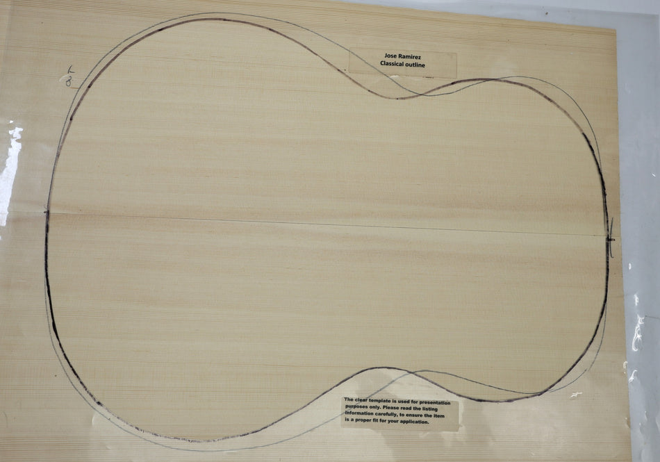 Engelmann Spruce Classical Guitar Set, 0.175" thick (Professional) - Stock# 6-6946